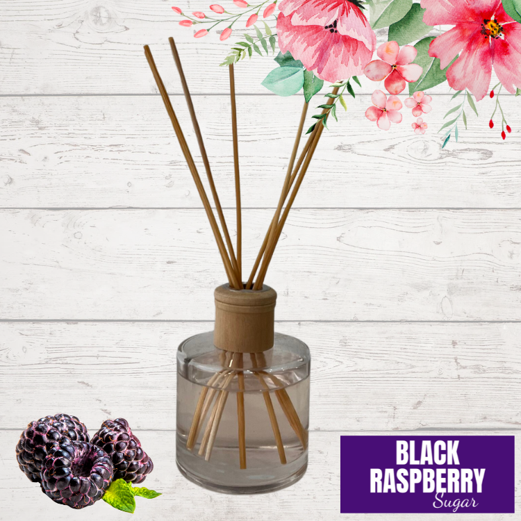 Black Raspberry Sugar Reed Diffuser