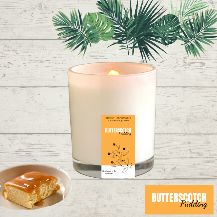 Butterscotch Pudding Soy Wax Candle