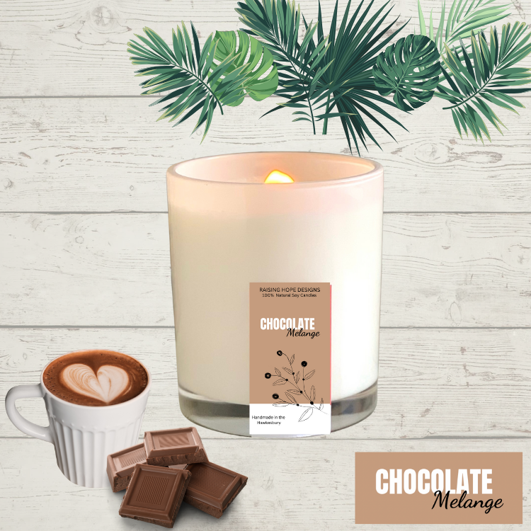 Chocolate Melange Soy Wax Candle