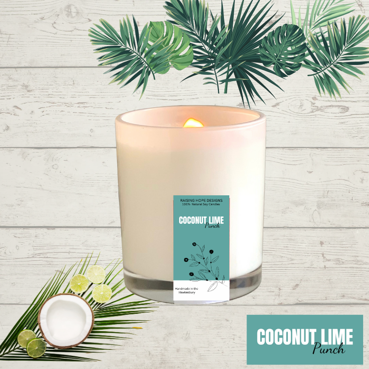 Coconut Lime Punch Soy Wax Candle