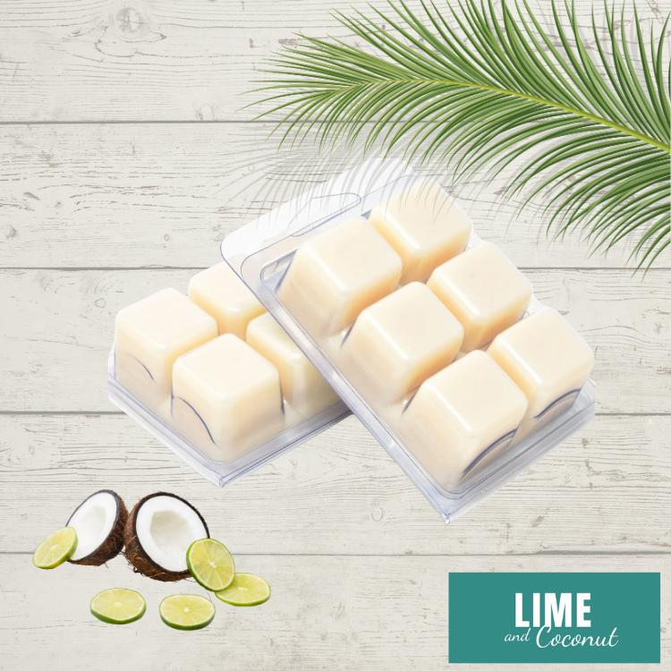 Lime & Coconut Soy Wax Melts