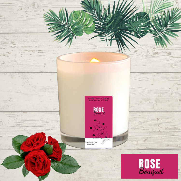 Rose Soy Wax Candle