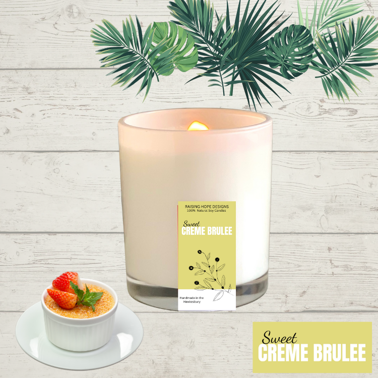 Creme Brulee Soy Wax Candle