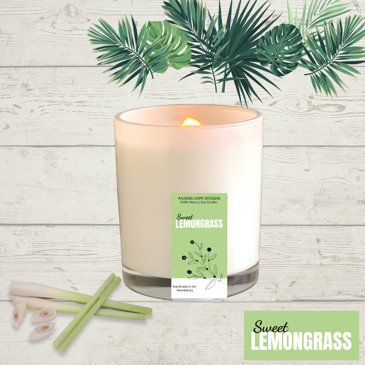 Lemongrass Soy Wax Candle