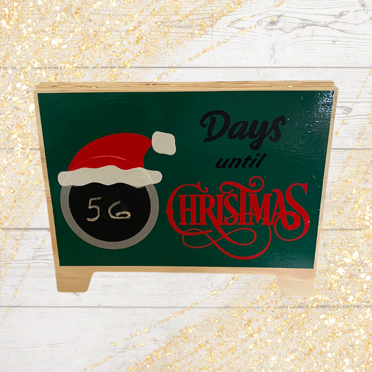 Countdown to Christmas Sign