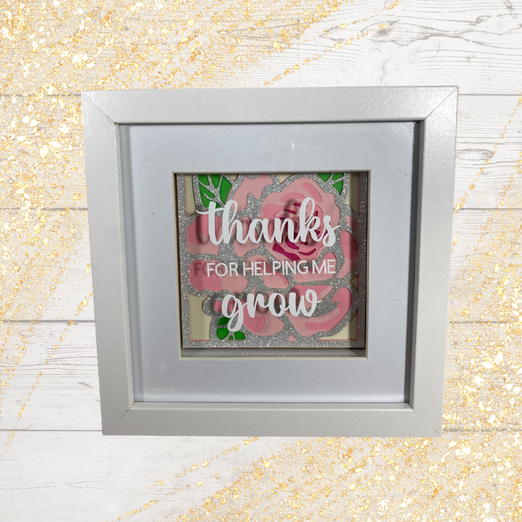 Layered Rose Frame