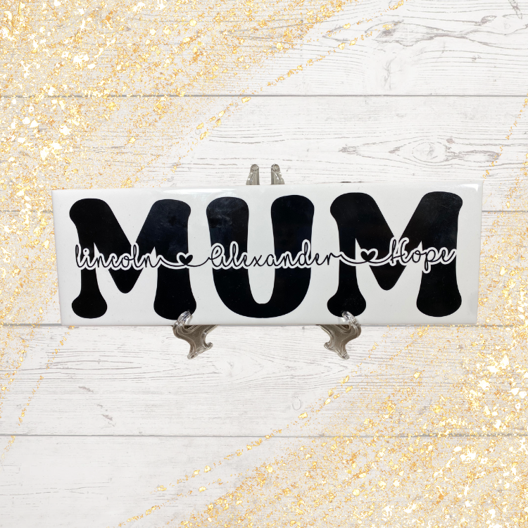 Mum Decorative Tile