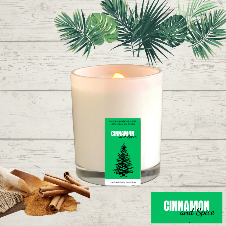 Cinnamon and Spice Soy Wax Candle